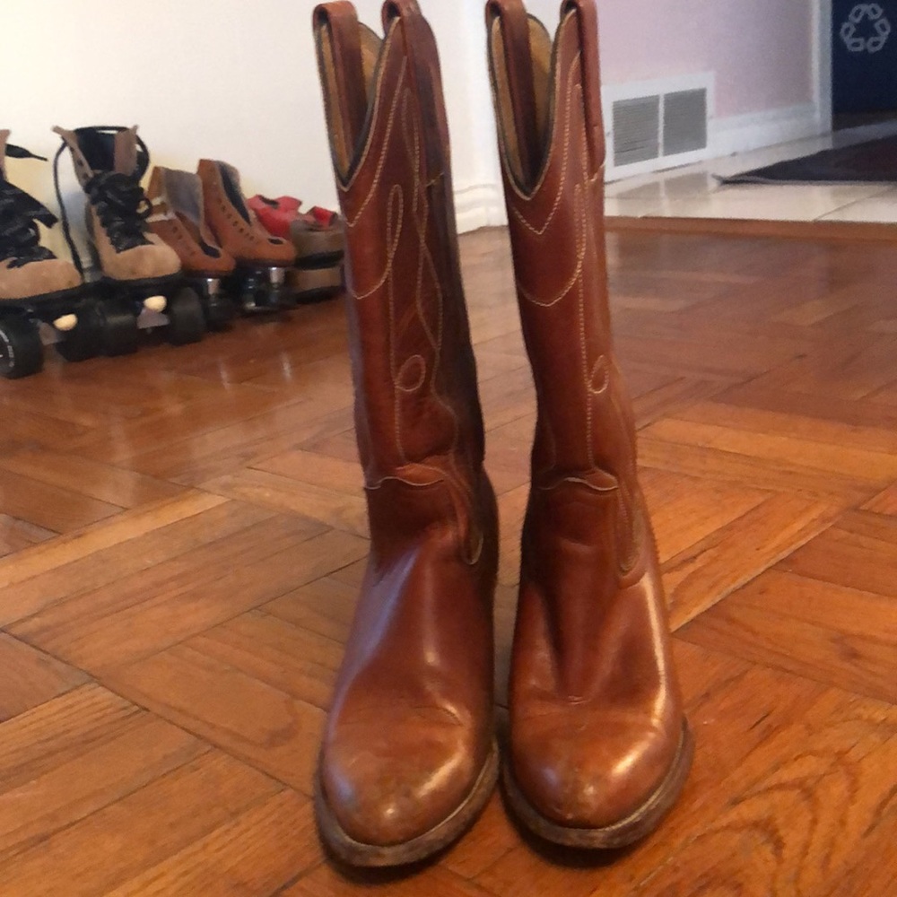 Vintage Frye Western Boots